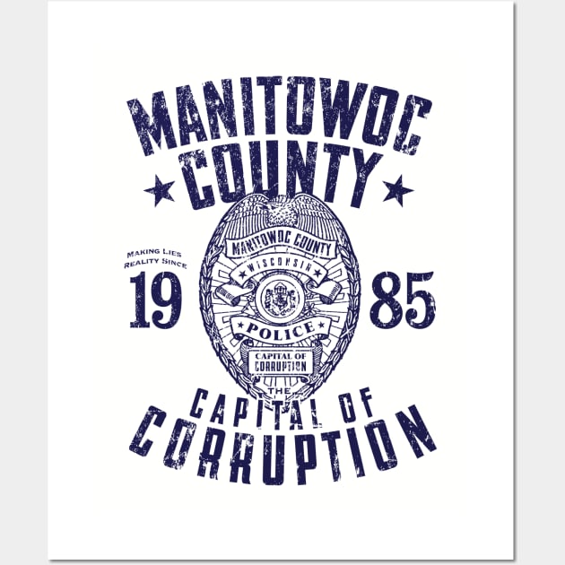 Manitowoc County Wall Art by MindsparkCreative